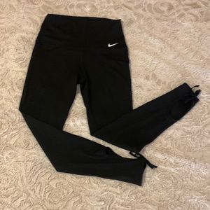 NIKE DRI FIT BLACK LEGGINGS